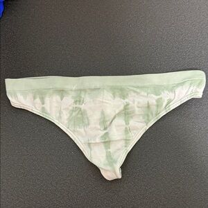 Victoria's Secret Sage Tie-Dye Panties